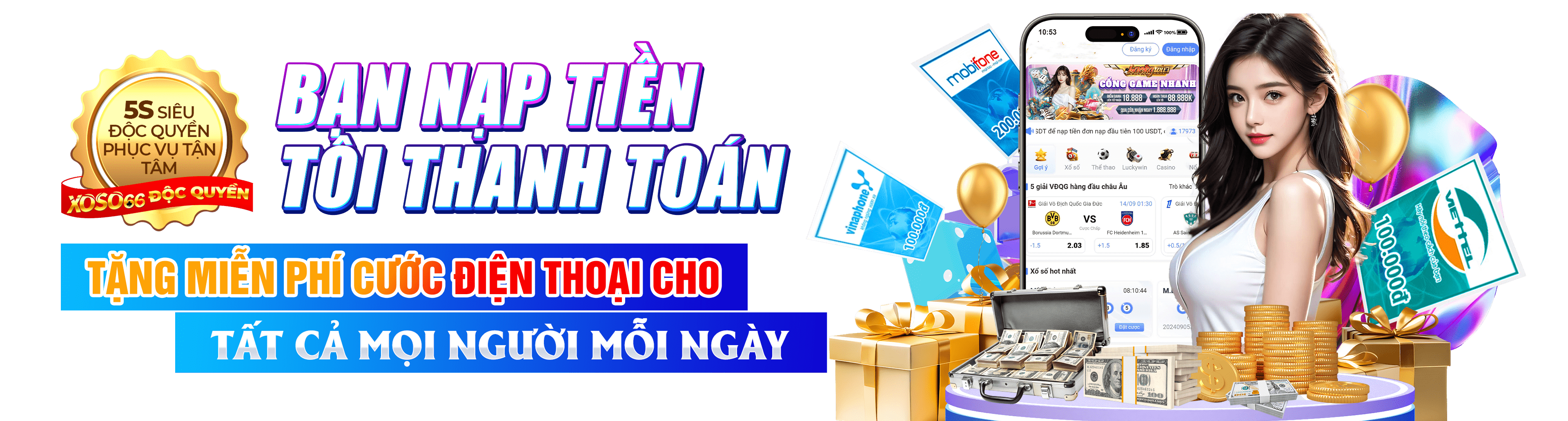 Hình ảnh quảng cáo của miso88 hiển thị nền tảng và các lợi ích