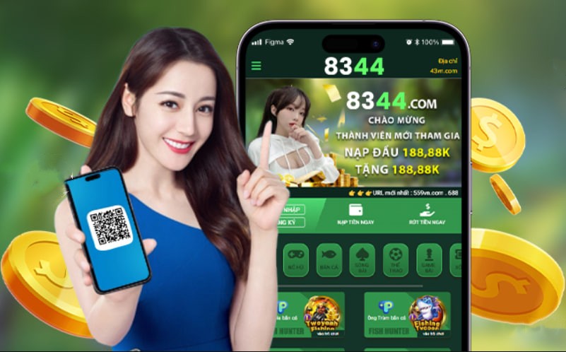 Hình ảnh quảng cáo của miso88 hiển thị nền tảng và các lợi ích